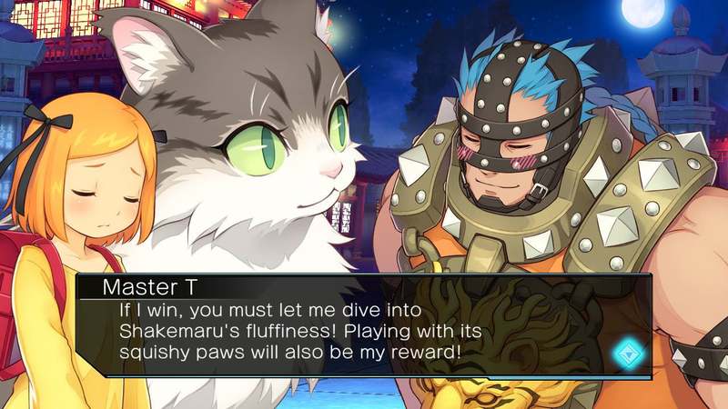 Emiko’s cat is adorable. Master T knows what’s up.